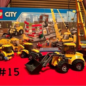 Lego City 60076 Demolition Site construction vehicles